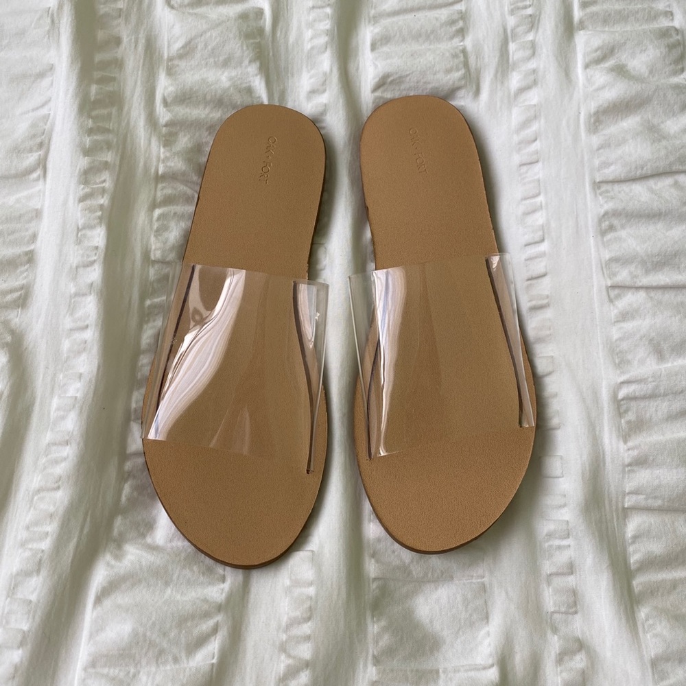 Oak + Fort vinyl pvc slides